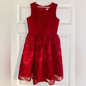 Rare Editions Red Formal Kids Dress